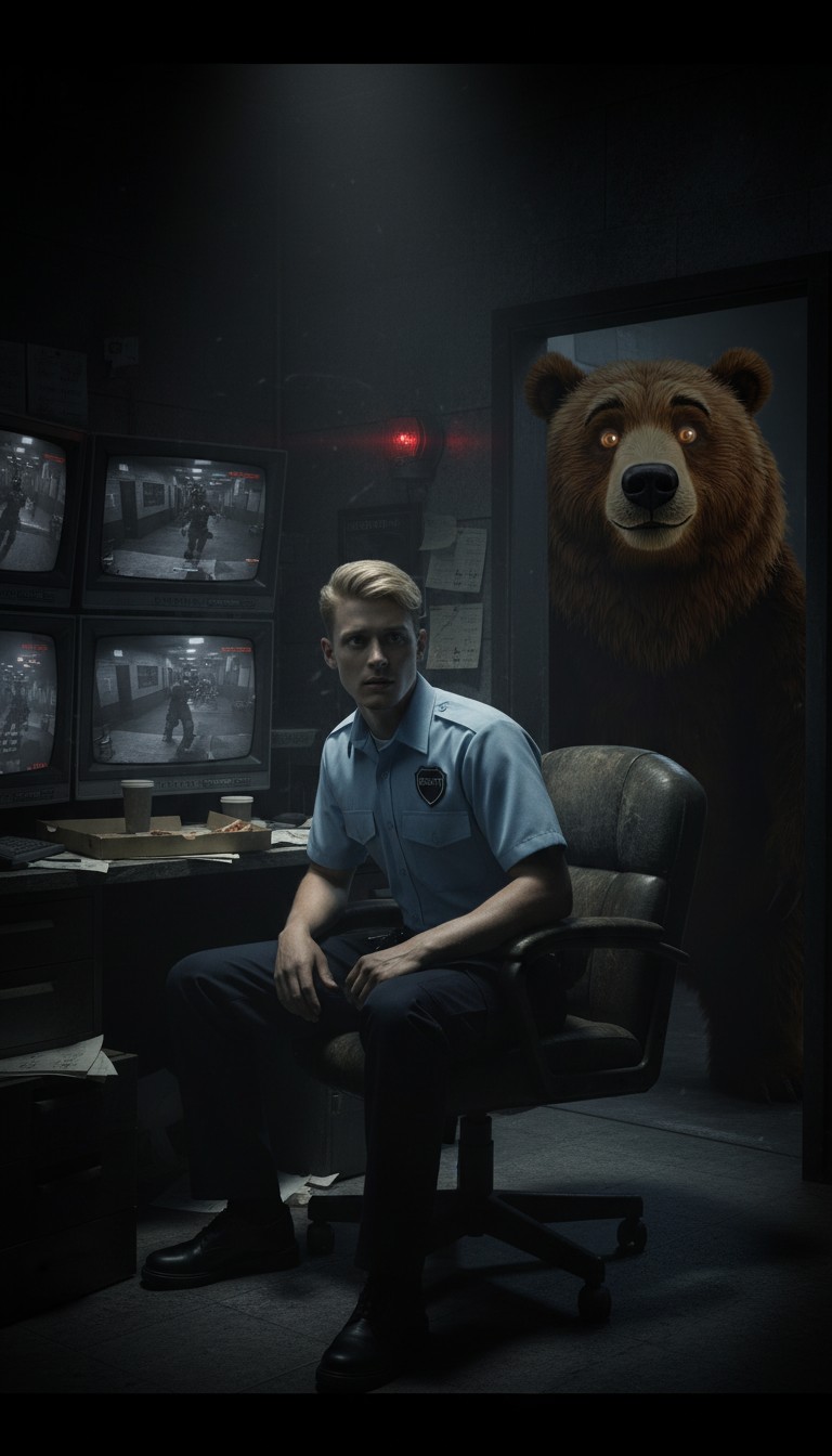 Night Guard vs. Animatronics: Black Hole Strategy!