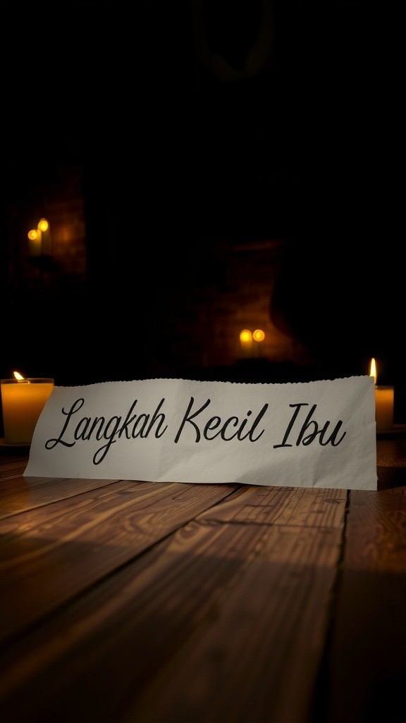 Langkah Kecil Menuju Kesuksesan