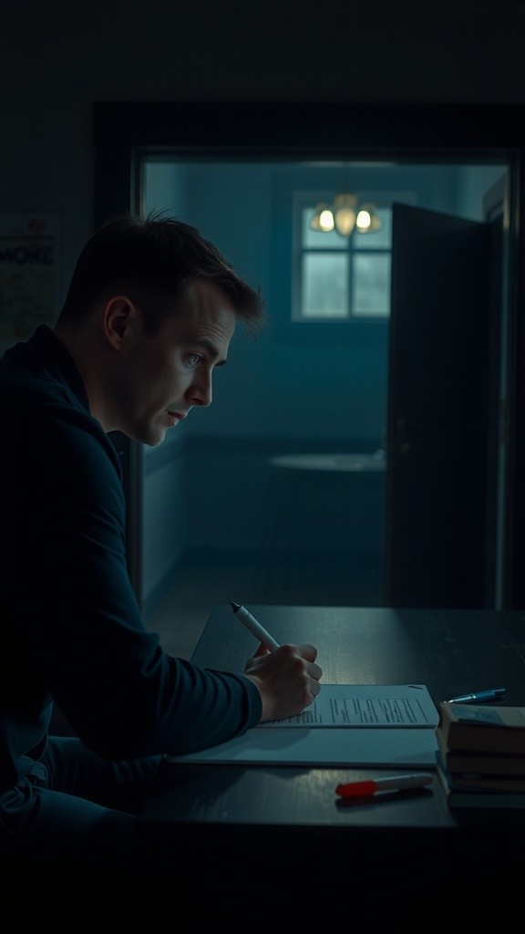 Siluet Misterius di Ruang Kelas