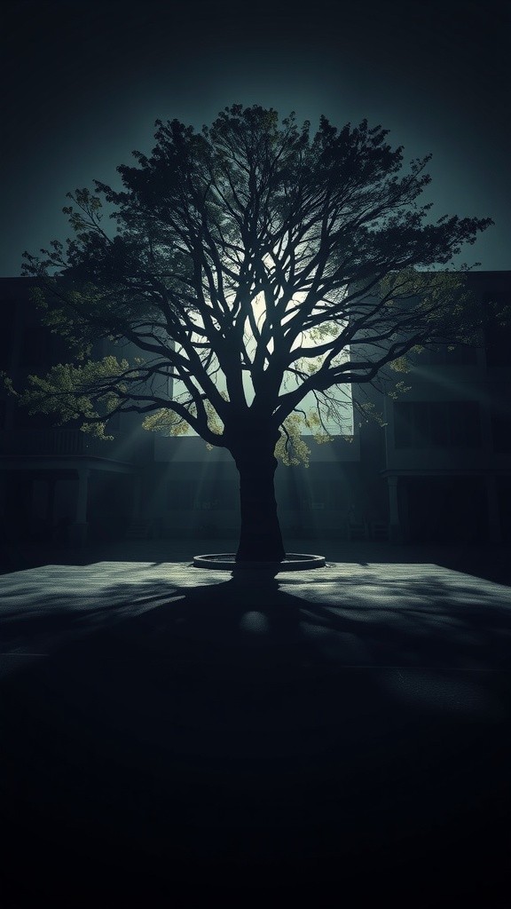 पीपल के पेड़ का रहस्य: अजय की अनजानी रात