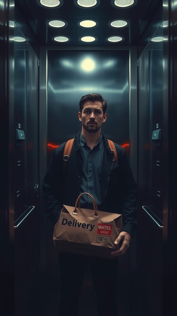Eerie Descent: The Elevator's Secret