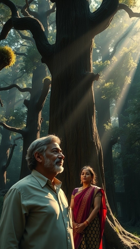 Pertemuan Wiralodra dengan Nyi Resik di Hutan