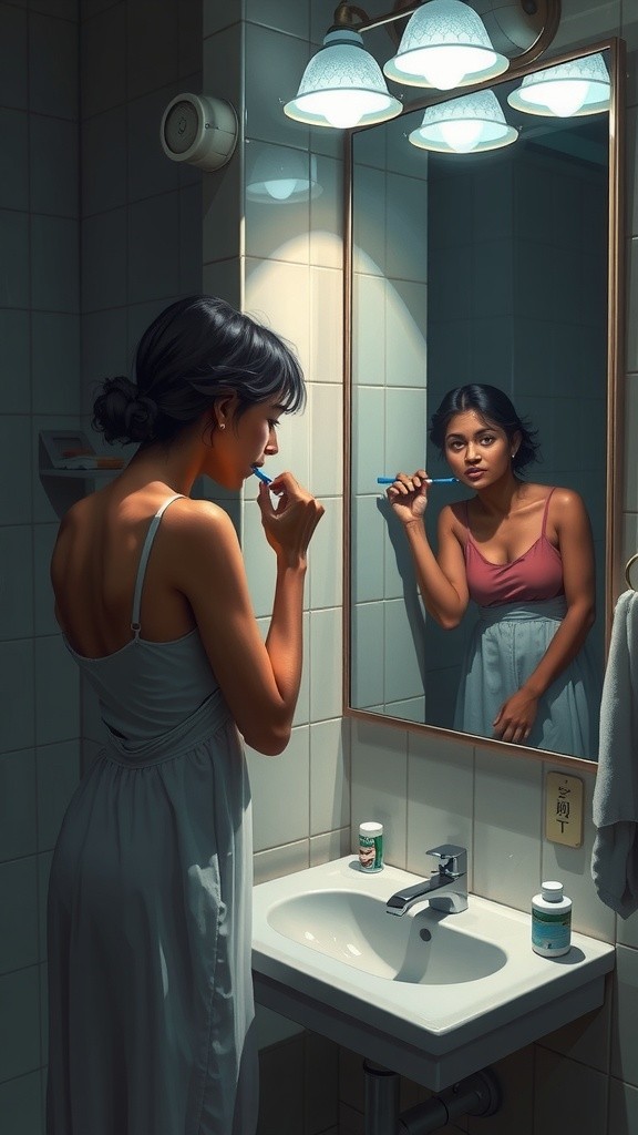 The Staring Reflection