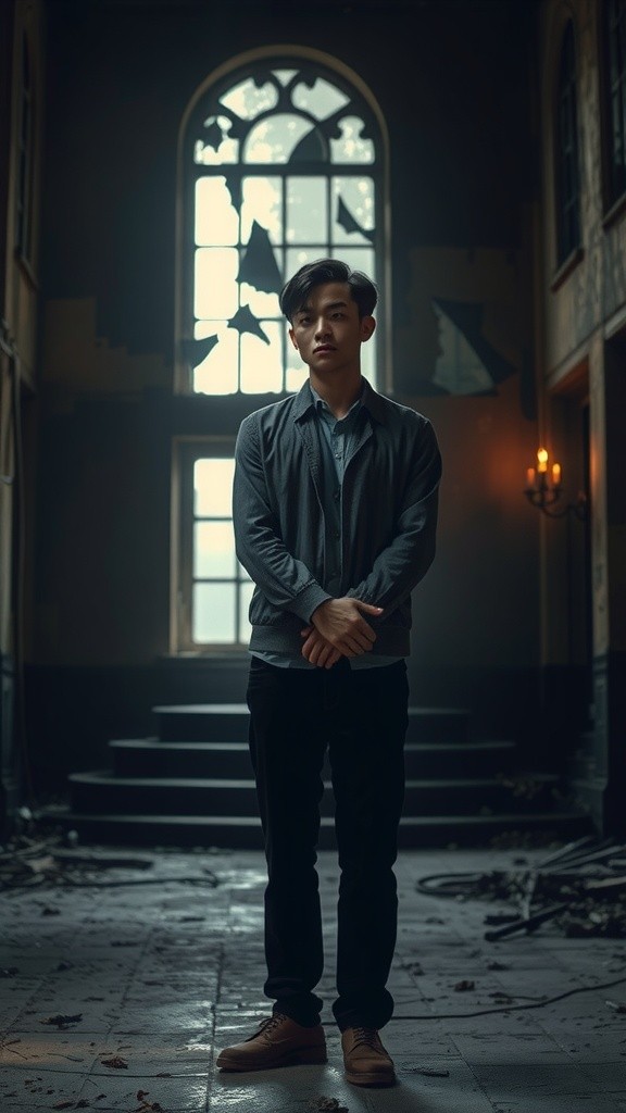 Bisikan Pocong di Bangunan Tua