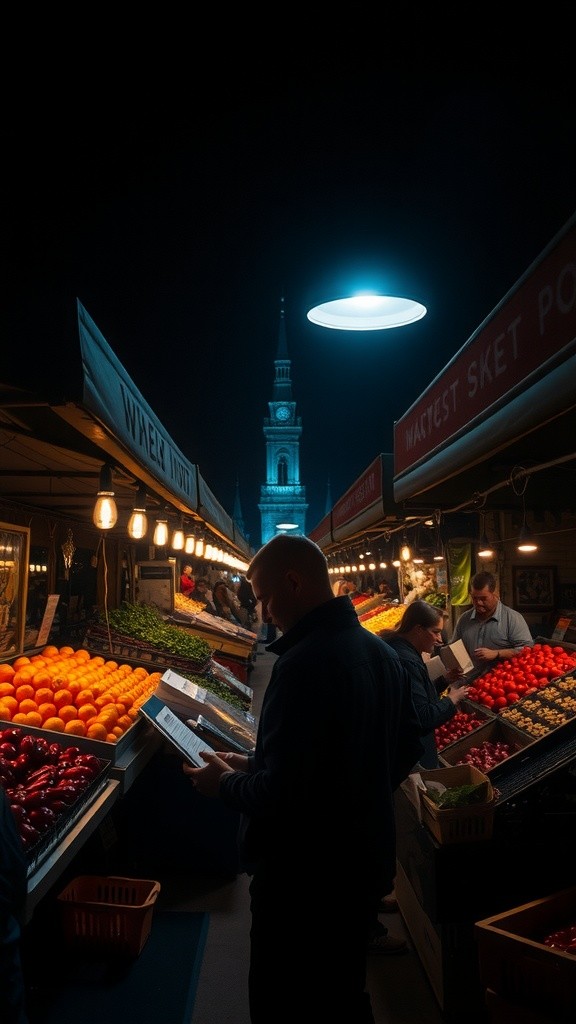 Market Encounters: A 1970s Love Story