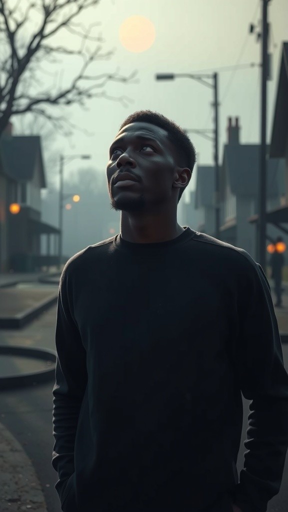 Bayangan Hantu di Rumah Tua