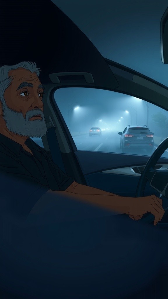 Pocong Bising di Jalan Raya