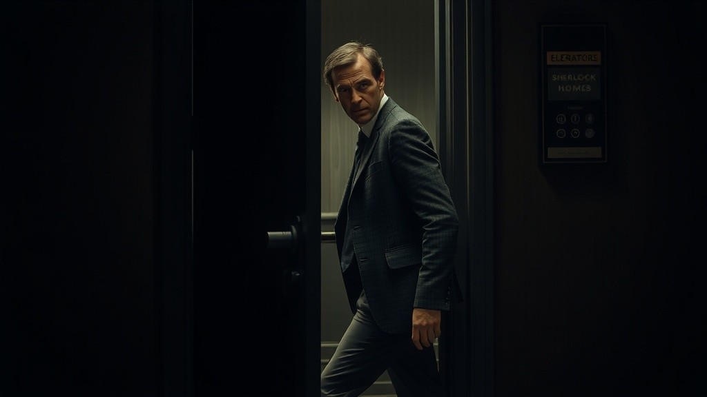 Hiding in Shadows: A Suspenseful Encounter