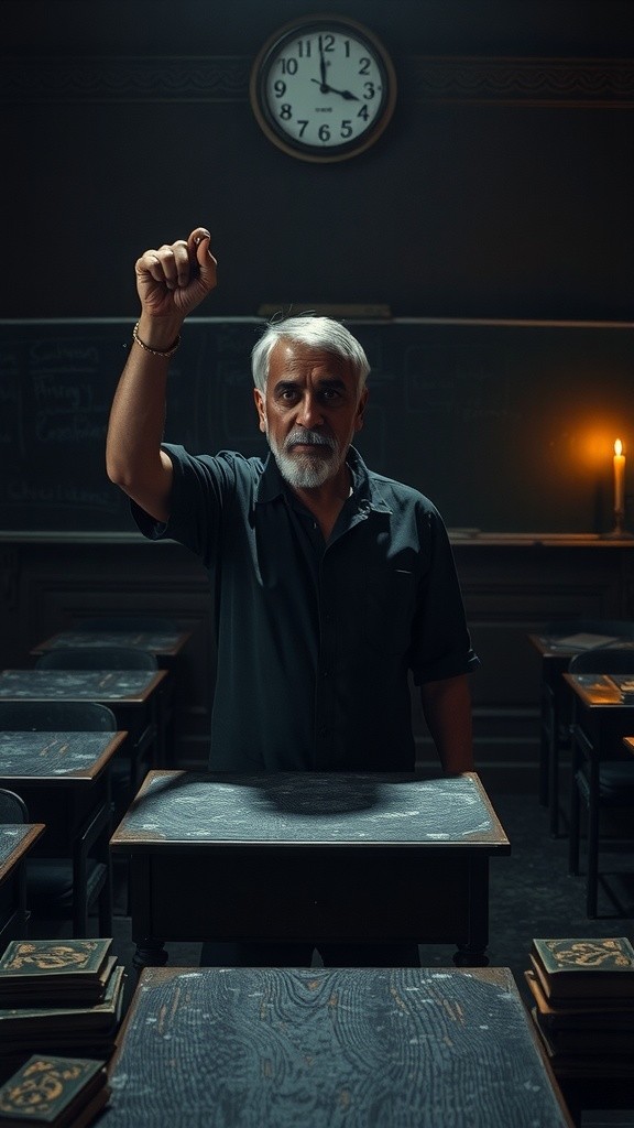 Jam yang Berhenti di Tiga