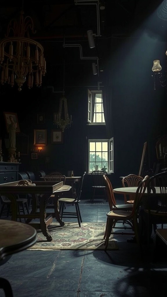 حارس المرآة القديمة: انعكاسات مرعبة