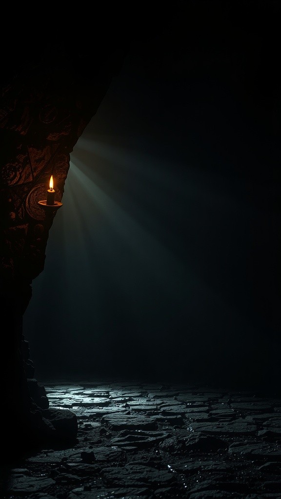 رعب في كهف القرون الوسطى: حراسة لعنة الذهب