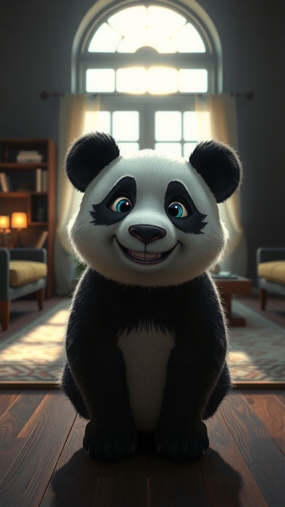 Panda Perspective: Finding Comfort Together