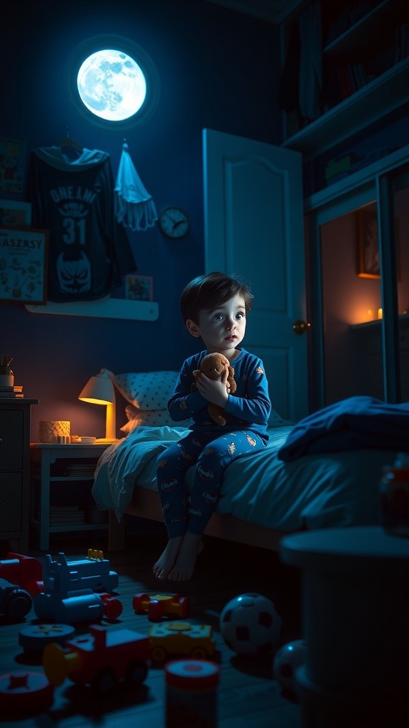 Whispers in the Dark: A Child's Nightmare