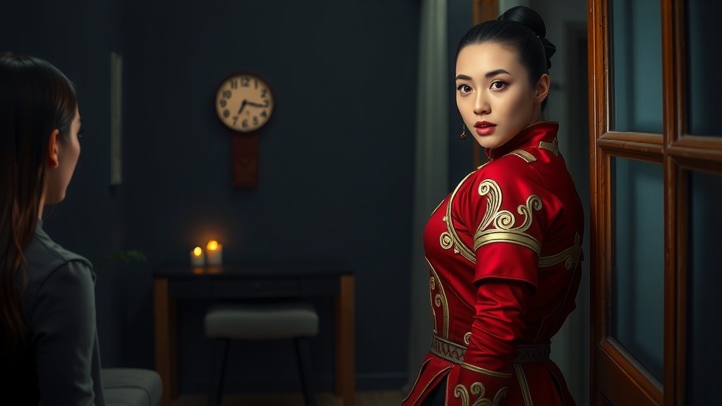 Bayangan Menyeramkan di Jendela