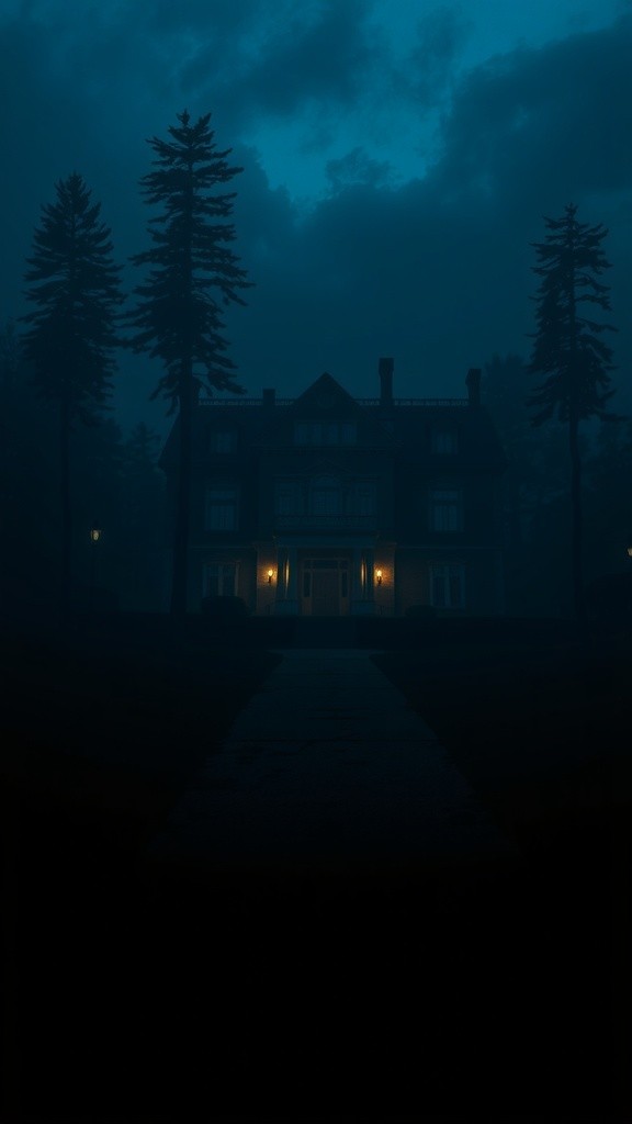 नीली कोठी का रहस्य