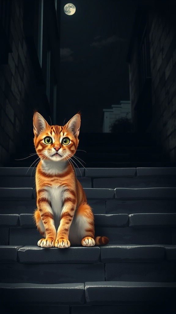 Kucing Hitam dan Rumah Kosong