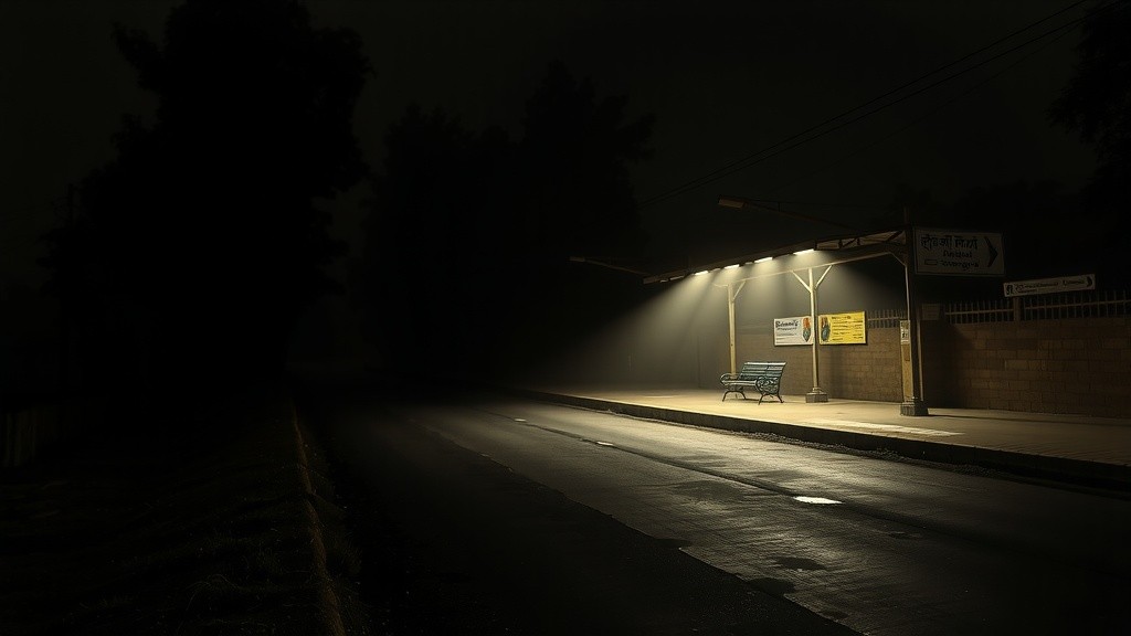 फँस गई बस