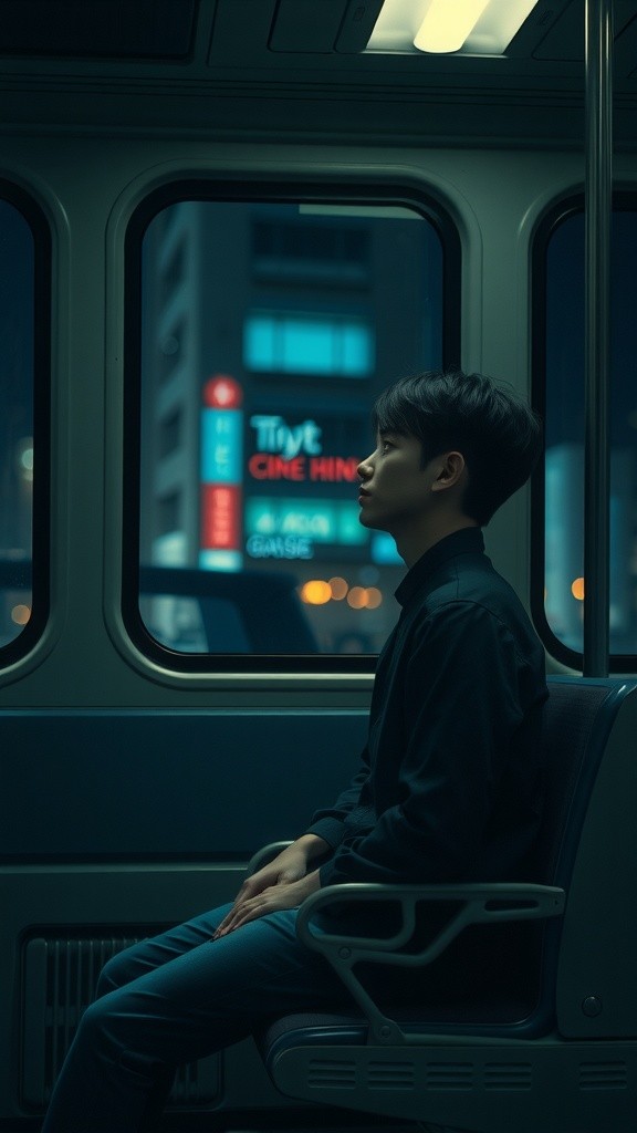 Penumpang Terakhir KRL Malam