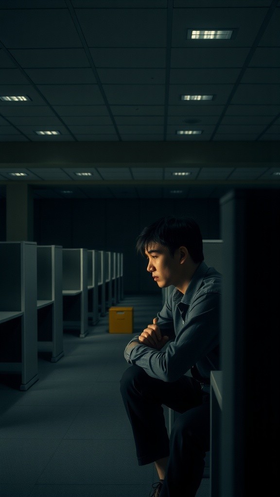 Bayangan Malam di CCTV