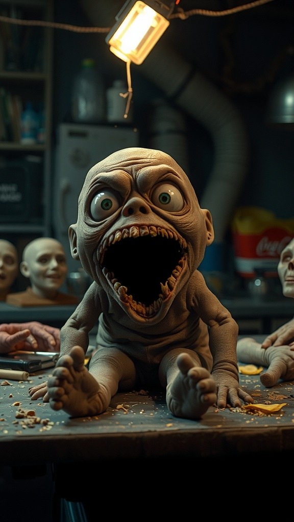 आलू चिप्स के डरावने बच्चे की कहानी