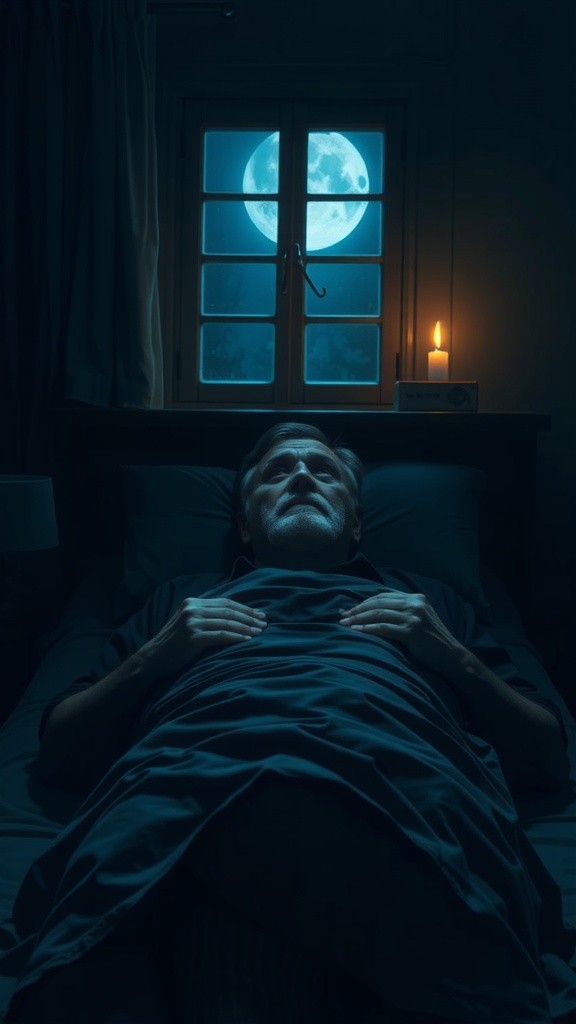 रात का डरावना सामना