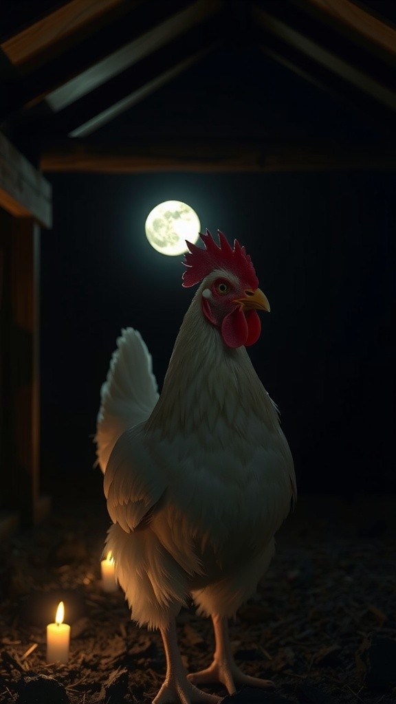 Ayam Penjaga Malam dan Kura-kura Dungu