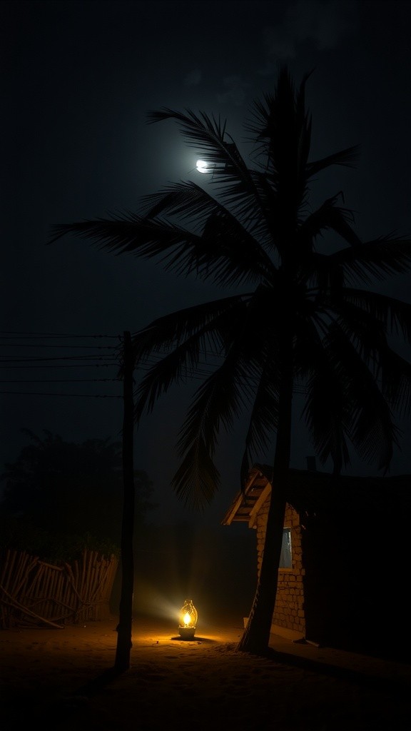 माँ का भूत: रात का साया