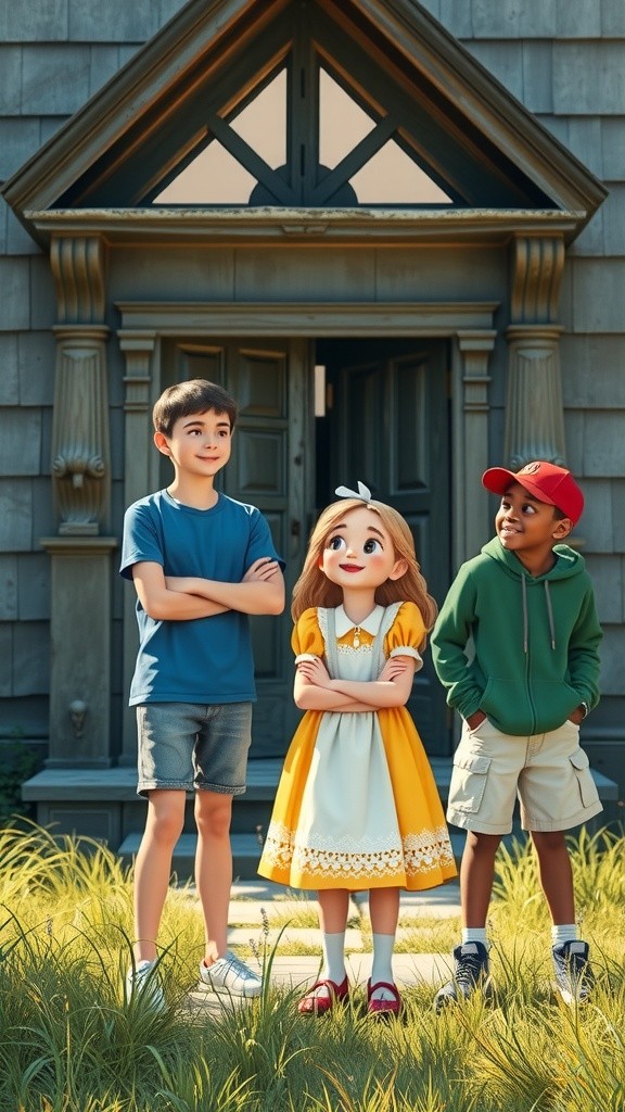 مغامرة الأطفال في البيت المسكون