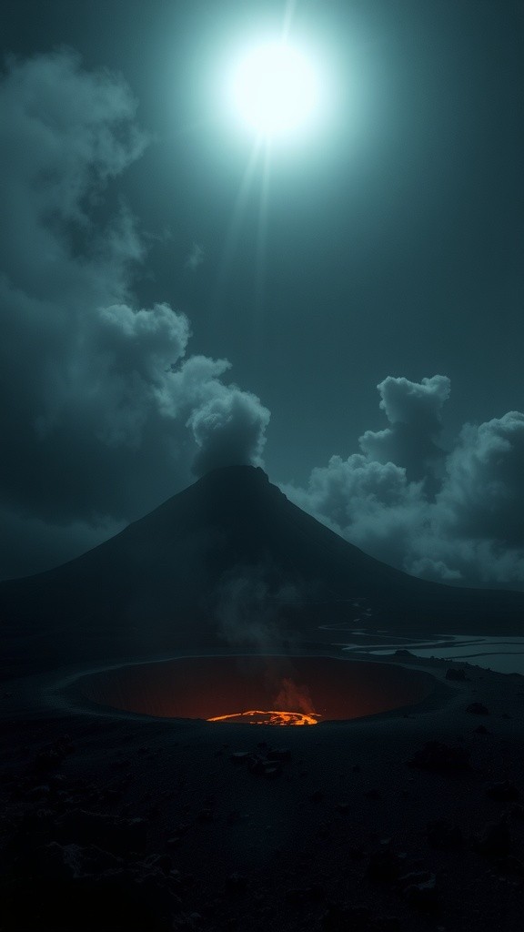 Volcano Battle: Dragon vs Flying Lion