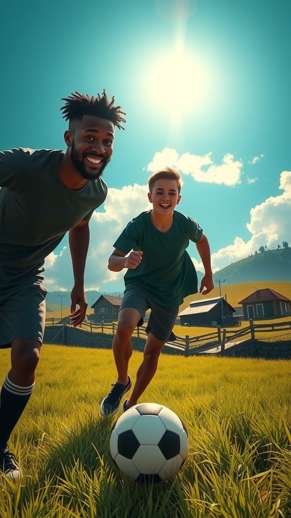 A Day of Football and Friendship