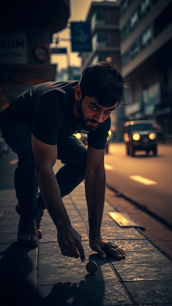 सड़क पर पड़ा सिक्का और मोबाइल की अनोखी कहानी