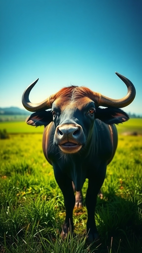 भैंस और बिल्ली की मजेदार मुठभेड़