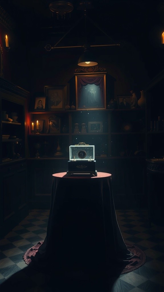 The Haunted Music Box: A Melodic Mystery