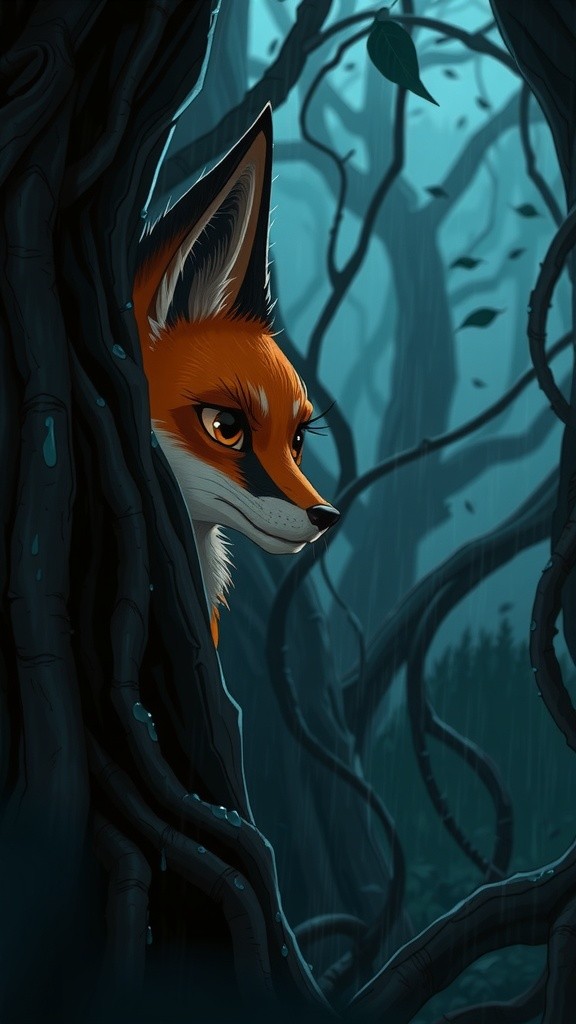 Pertarungan Cerdas antara Rubah dan Harimau