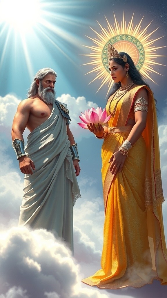 Divine Balance: The Debate of Goddesses