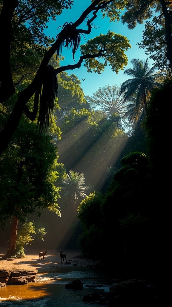 Majestic Emergence: The Giant Elephant of the Jungle