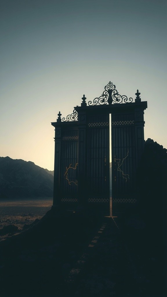 The Two Gates: Heaven and Hell