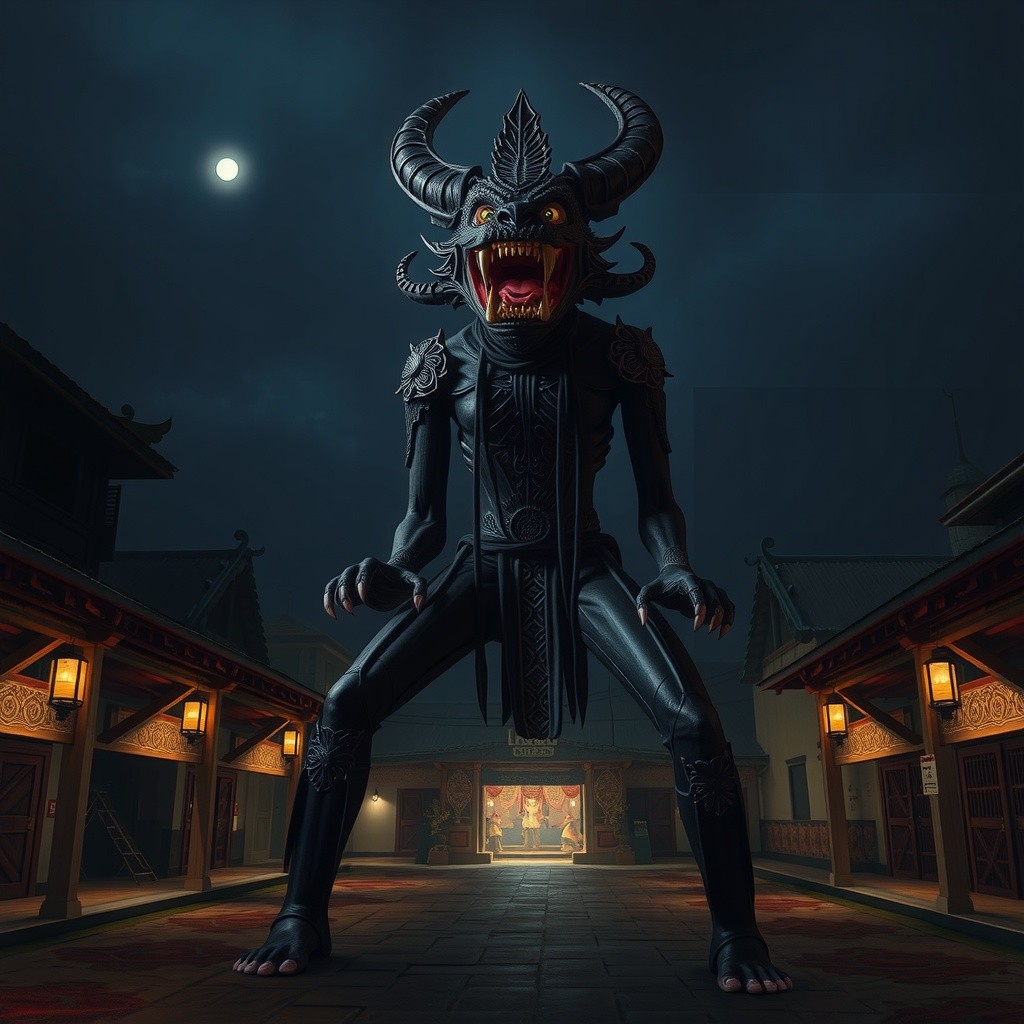 Misteri Ogoh-Ogoh di Malam Hari Raya