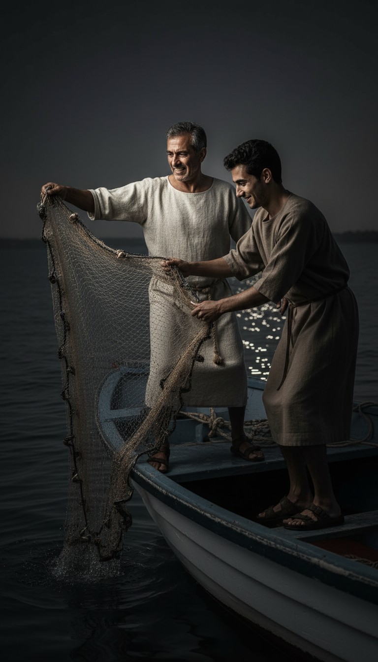 Jesus Makes Peter a Fisher of Men