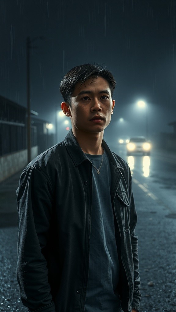 Rumah Hantu di Tengah Hujan