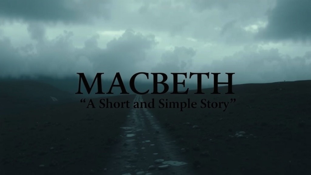 Macbeth – A Simple Summary