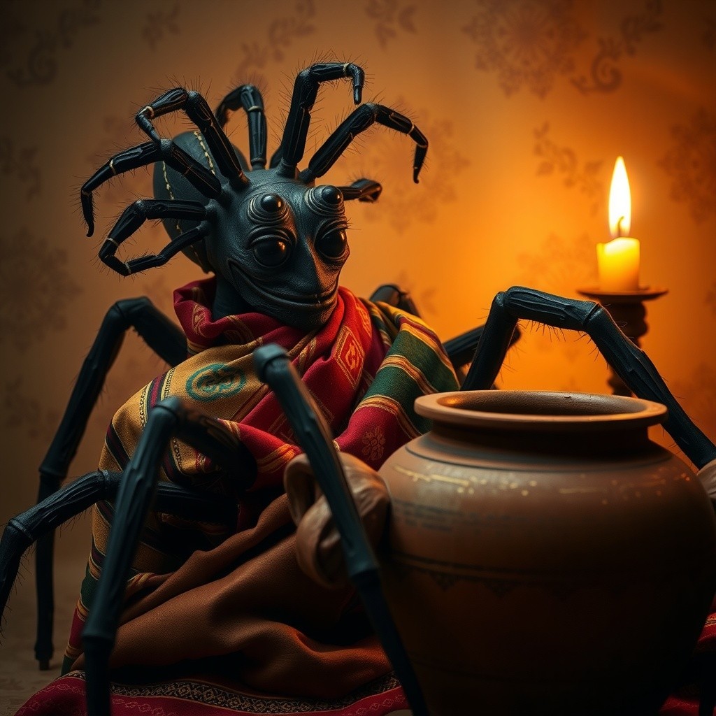 Anansi and the Pot of Wisdom