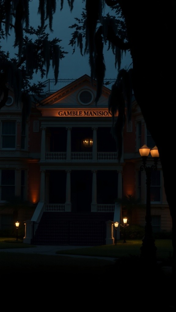 Haunted Echoes of Gamble Mansion