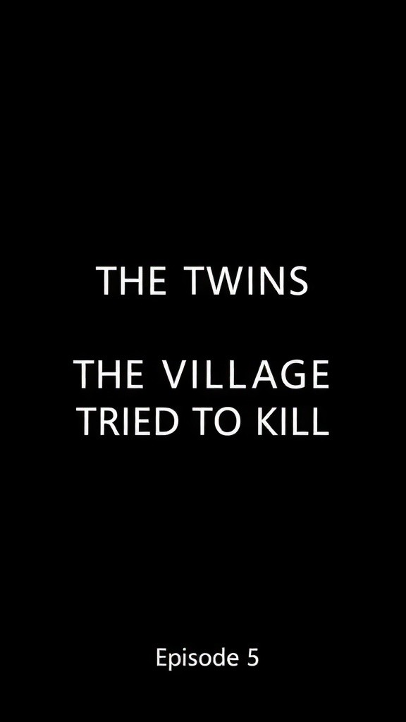 THE TWINS THE VILLAGE TRIED TO KILL