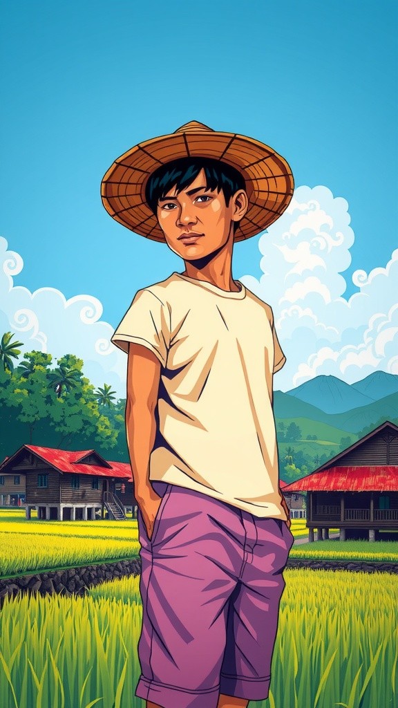 Kehidupan Sederhana di Desa