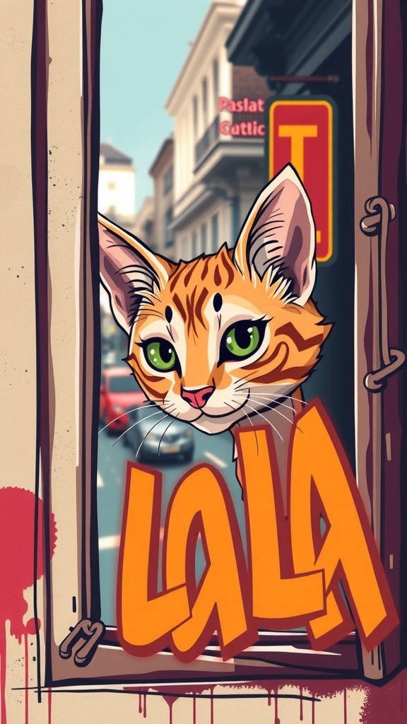 Petualangan Kucing Lala di Kota
