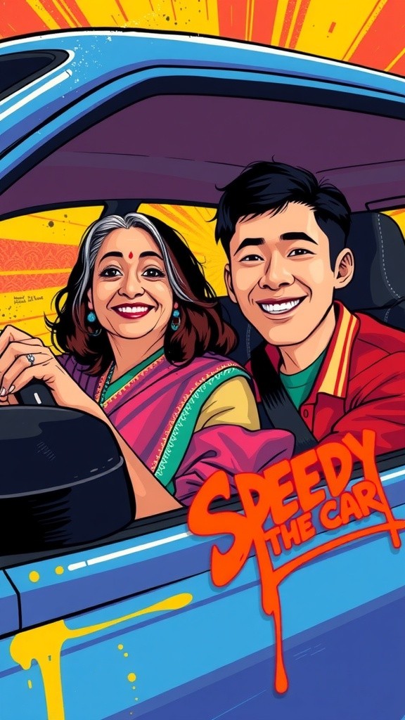 Driving Fun with Speedy the Car!