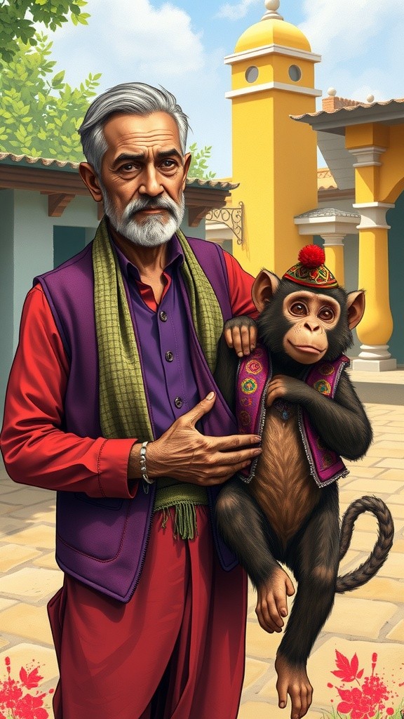 मदारी और बंदर: टीमवर्क की कहानी