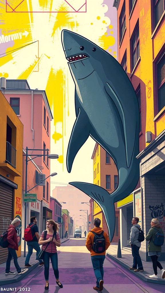 Sharky the Friendly Milk Shark
