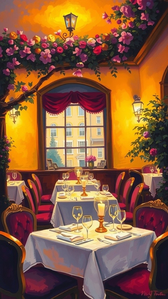 Malam Romantis di Restoran